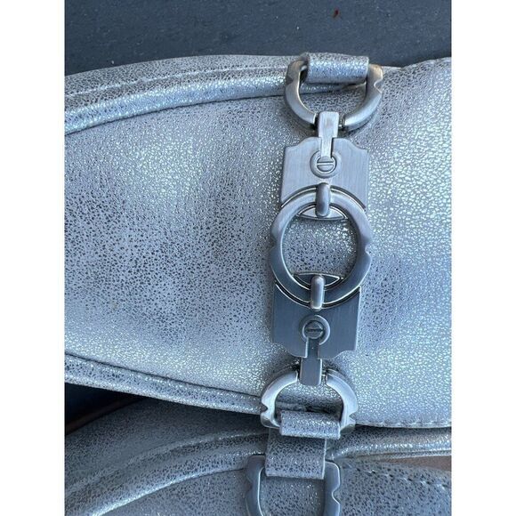 Dr Scholl’s Women Silver Rate Adorn Slip-On Loafers Size 6.5M - Picture 6 of 8